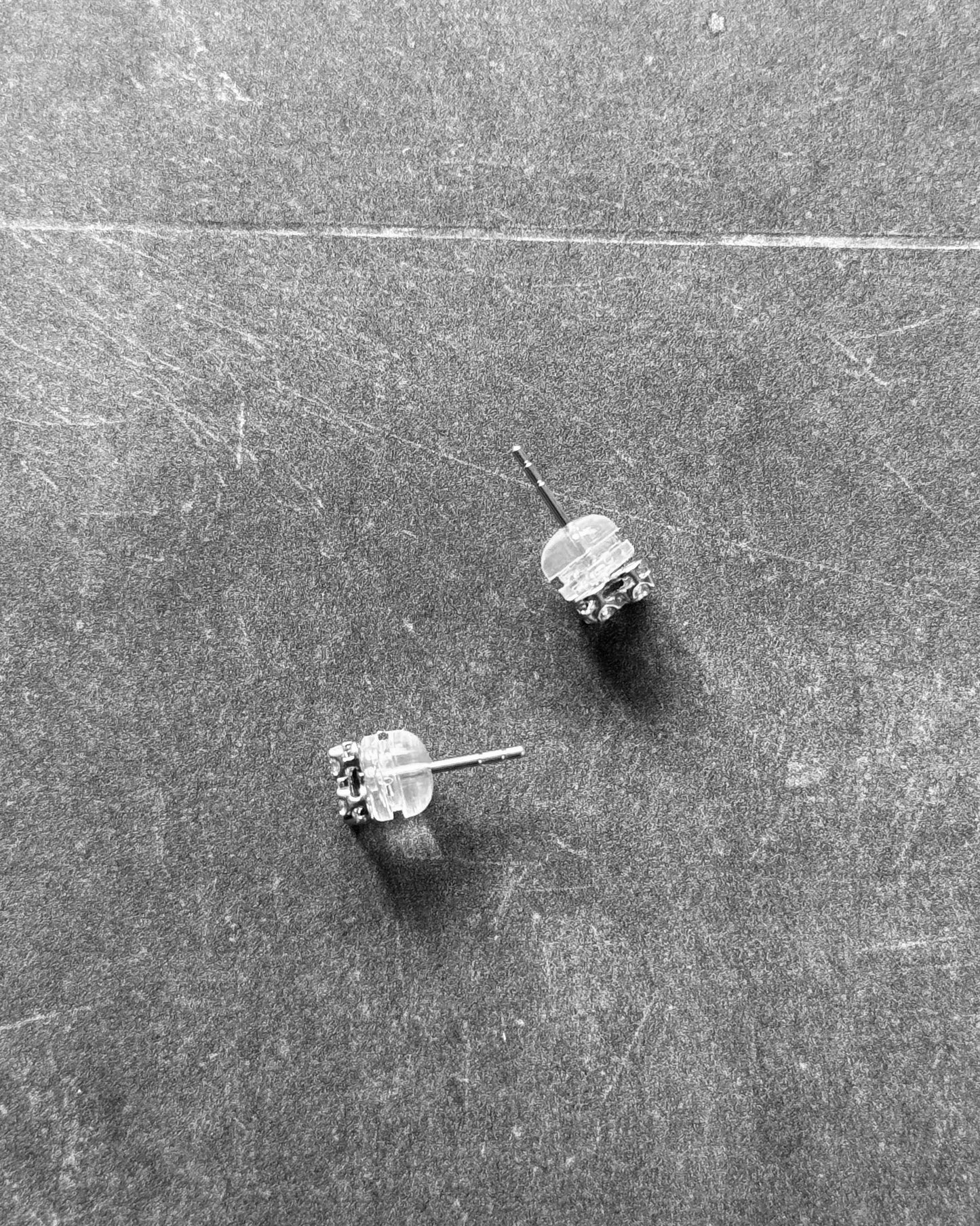 18K White Gold 4 Clover Earrings (Sale)