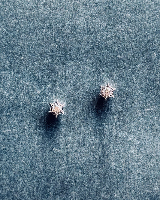 18K White Gold .20 Stud (Sale)