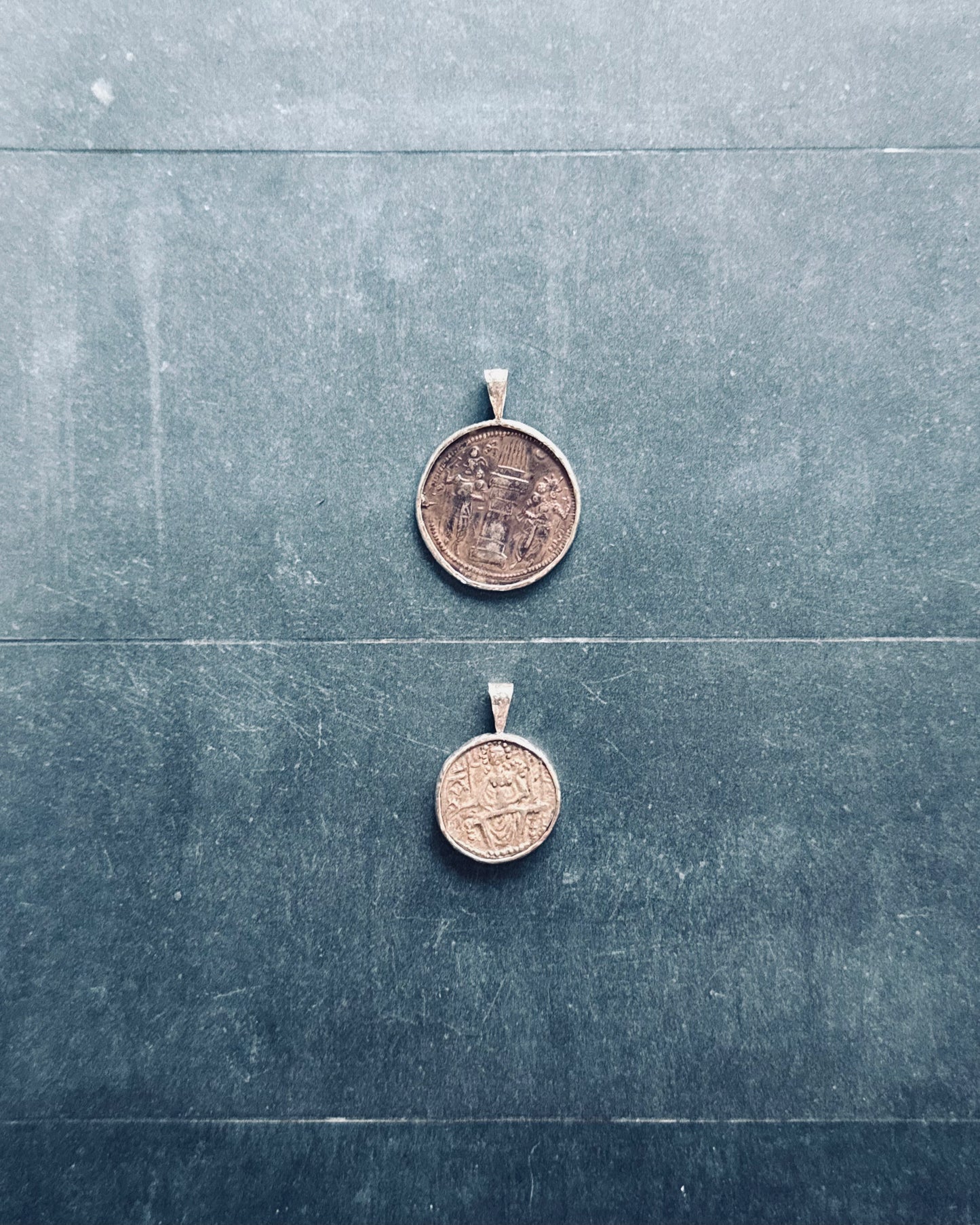 Silver Coin Pendants