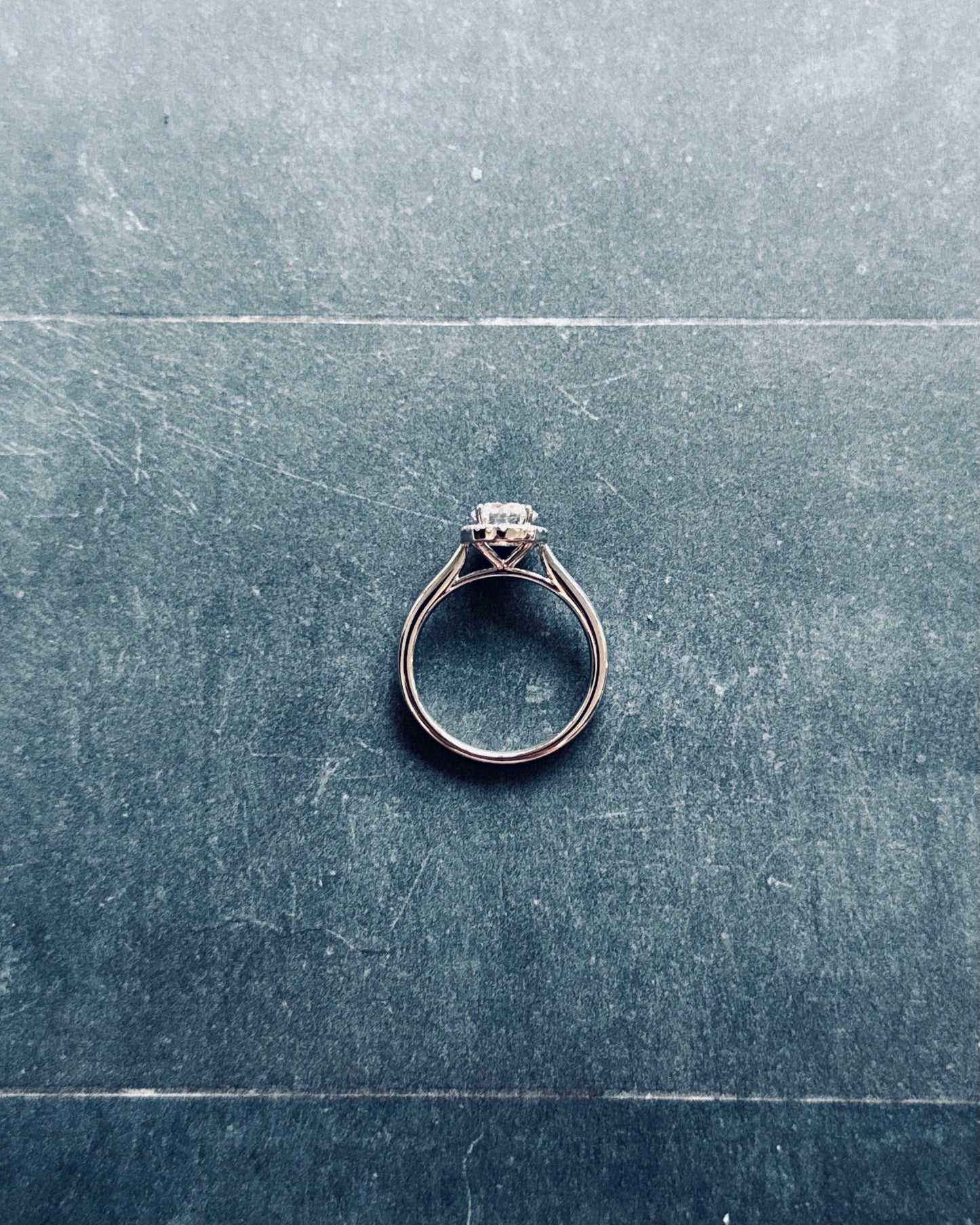 18K White Gold 1ct Diamond Ring (Sale)