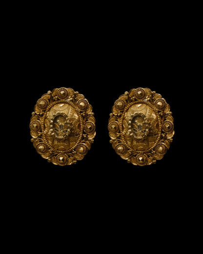 1-inch Relikaryo Earrings