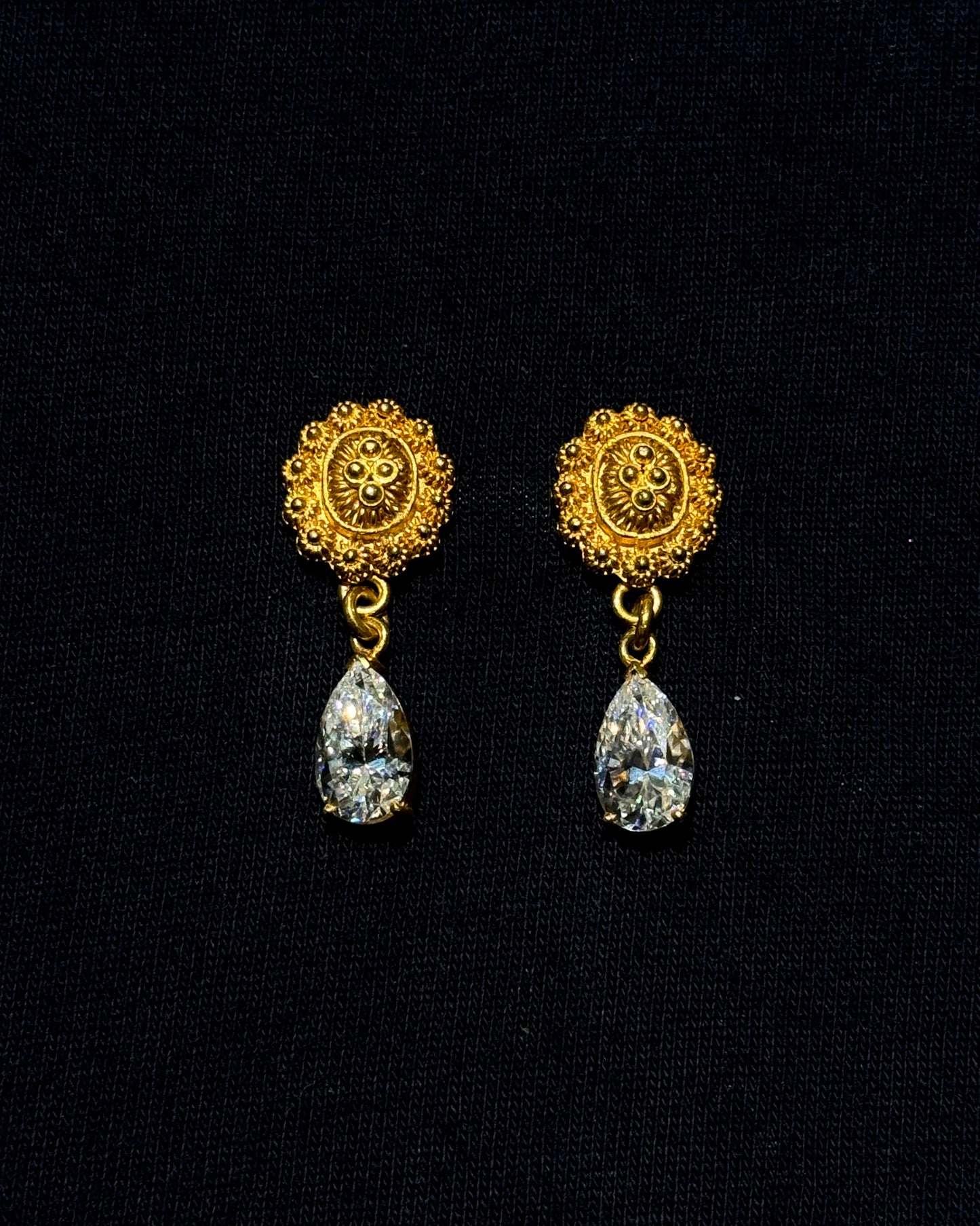 Hacienda Diamond Drop Earrings