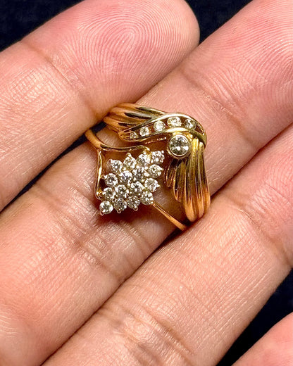 18K Alunsina Pair Ring