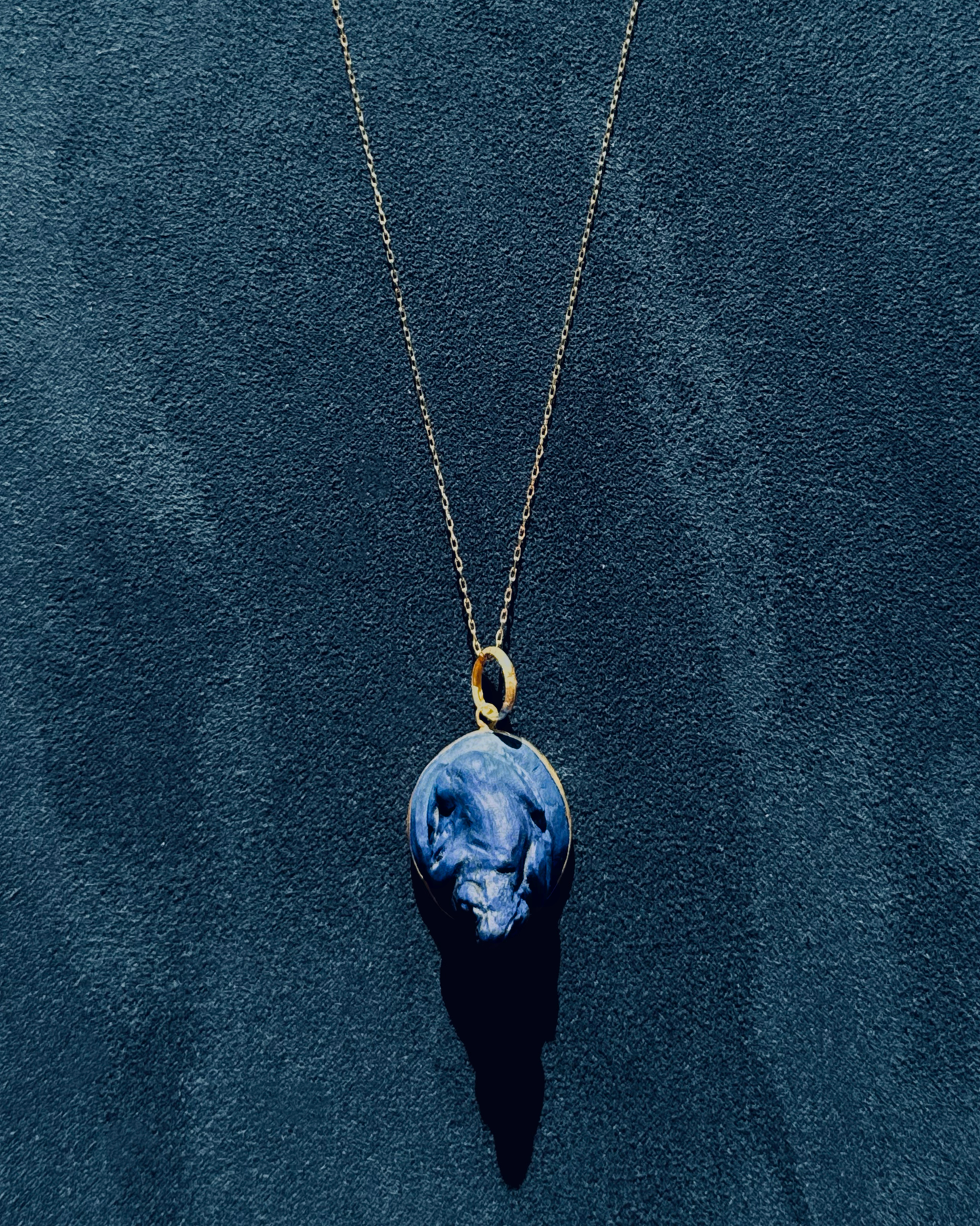 Sitting Ram Pendant