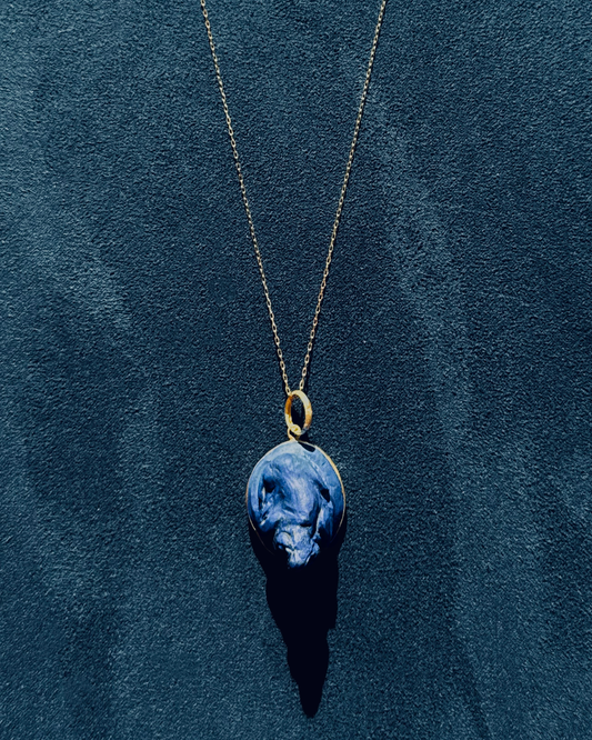 Sitting Ram Pendant