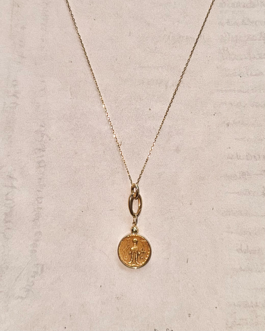 Man in Coin Necklace