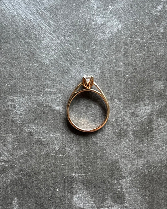 18K Rose Gold 0.50 Diamond Ring (Sale)