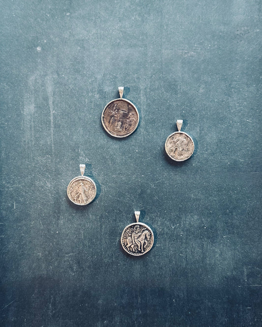 Silver Coin Pendants