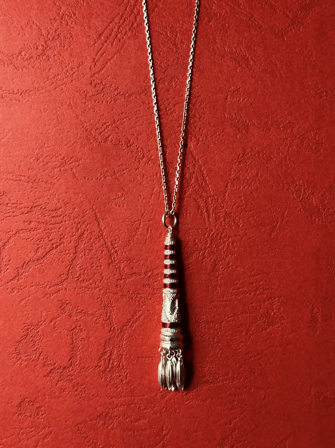 Red Court Pipa Pendant