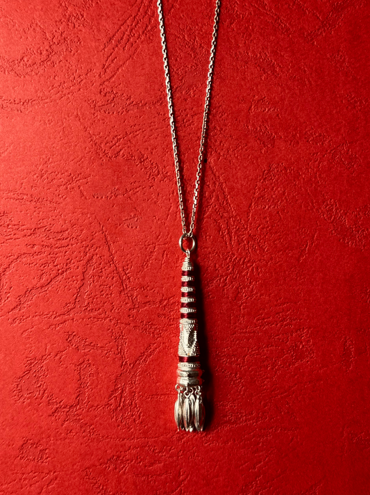 Red Court Pipa Pendant